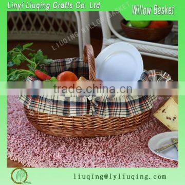 Liuqing Natural materials and environmentally friendly willow picnic basket