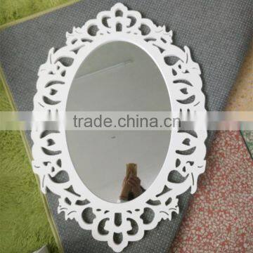 chinese style antique wood hand carved decorative wood mirror frame