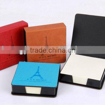 PU cover notepad paper office stationery