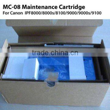 MC-08 maintenance cartridge for Canon IPF8000/8000s/8100/9000/9000s/9100 printer plotter