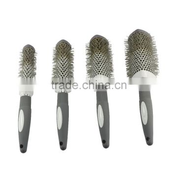 wholesale plastic round hair brushes salon hairbrush