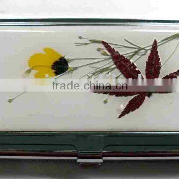 Fashion metal name card case CH-542V