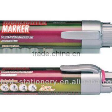 Highlighter marker, fluorescent pen, multicolor highlighter pen