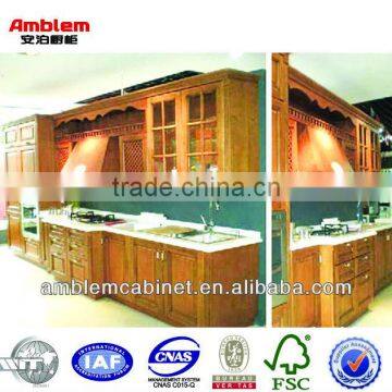 2013 High Quality S506 solid wood kitchen cabinet