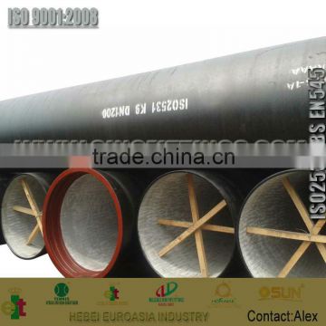 DN1200 ductile cast iron pipes