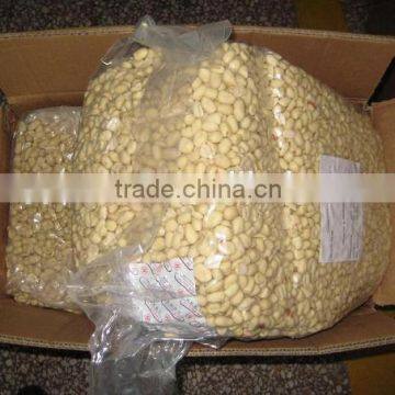 chinese new blanched peanuts 12.5kg*2bags/carton