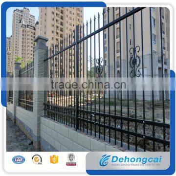 Galvanized Wholesale Decorative Residential Wholesale Wrought Iron Fence