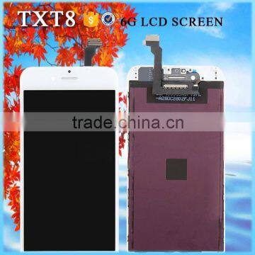 New! mobile phone display for iphone 6 lcd+touchpad complete white in shenzhen