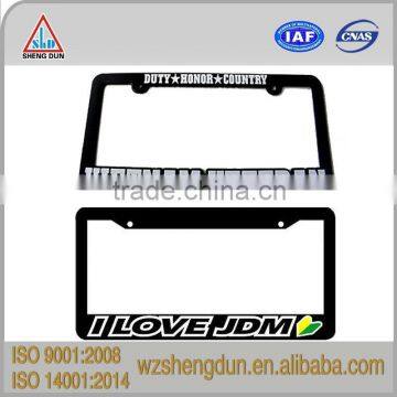 vietnam veteran Plastic car license plate frame/zinc alloy license plate holder/Stainless steel license plate cover                        
                                                Quality Choice