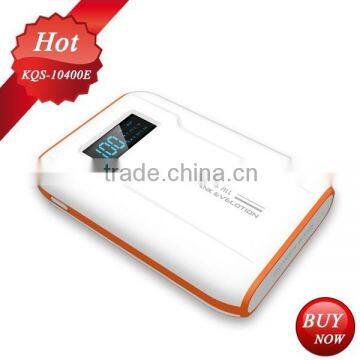 mobile phone battery 10400mah power bank