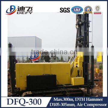 DFQ-300 Powerful Hydraulic Pneumatic Diesel Crawler Blasting Rock Drilling Rig