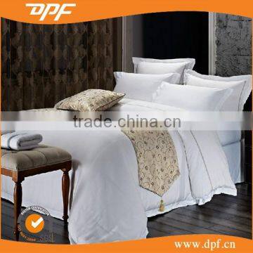 quality manufacture King size hotel bed runner for hotel