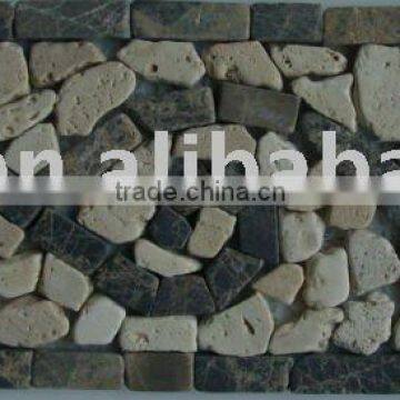 YFL203 Lava Mosaic Border line Art Marble Mosaic