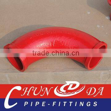 PM DN125*R275*90D concrete pump delivery elbow