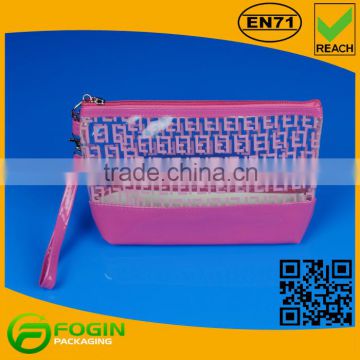 waterproof pvc travel cosmetic zipper pouch