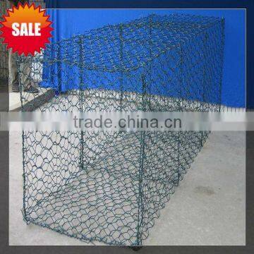 river bank Galvanized Gabion Mesh for protection