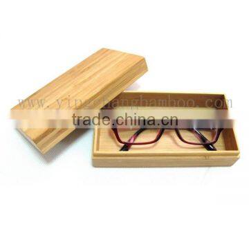 Bamboo multiple glasses multipurpose storage box