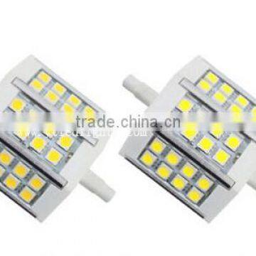 R7S led corn light 120v 5w corn bulb light 24pcs 5050 leds 85-265AC corn led lamp high intensity high quality 3 years warranty