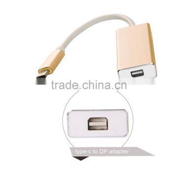 USB 3.1 TYPE-C to Mini DP Displayport Convert Adapter Cable