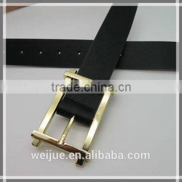 2015 simple leather waist jeans belt for jeans