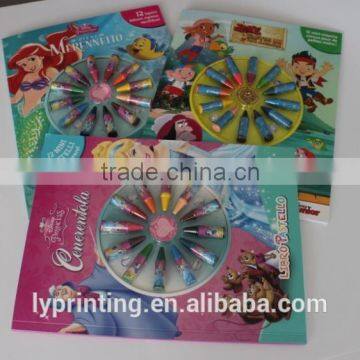 Cheap children hand draw book printing in China