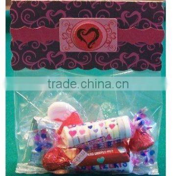 transparent candy packing bag