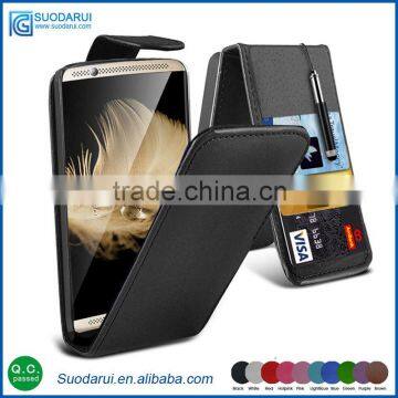 Leather case for Zte Axon 7 Flip phone cover