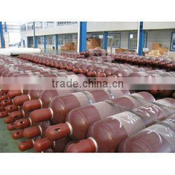 CNG cylinder, high pressure steel CNG cylinder, car spare parts, OD356mm, Type 2