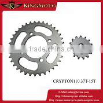 Motorcycle sprocket for honda wave 125 chain sprocket kit chain