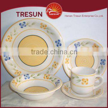 Hot Design 30pcs Hanpainted Ceramic Dinnerset Made in China photo-6