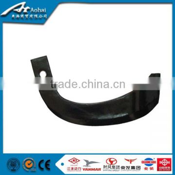 Farm machinery parts diesel engine parts rotary tiller cast blade price