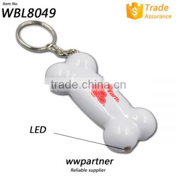 3D Promotional Bone LED Key Chain