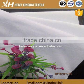 High quality bleached white polyester cotton fabric for garment pocket fabric