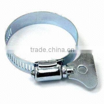 Hose clamp with handle