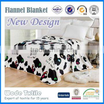 China Supplier Microfiber Polar Fleece Blanket/Flannel Fleece Blanket