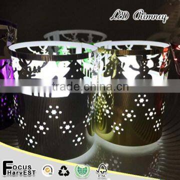 A816 Christmas laser paper bag candle lantern light wraps