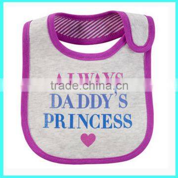 OEM Daddy's Princess towel bibs for babies towel bibs for toddlers sassy teething bibs