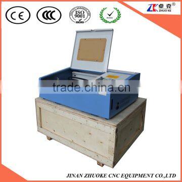 40W 50W 60W CO2 Mini Acrylic Laser Engraving Machine 300*300MM With Honey Comb Table Infrared Positioning System ZK-3030 photo-3
