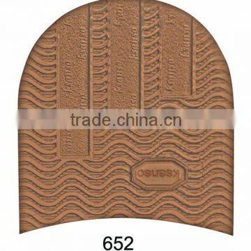 2015 Brand New 652 Camel Rubber Heel For Shoes Repair Material