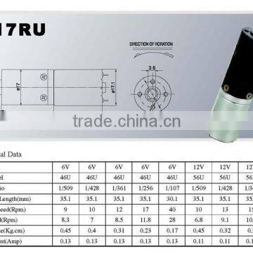28mm Diameter 24Volt 60rpm PMDC Planetary Gear Micro Motor for BBQ Machine Made in China photo-2