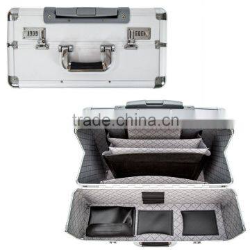 China Wholesale Aluminum Trolley Case Pilot Trolley Case photo-5