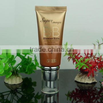 packaging cosmetics tube for cream with airless pump