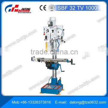 Column Drill Press with Milling Function - SBF 32 TV 1000 Drilling, Thread cutting, and Milling