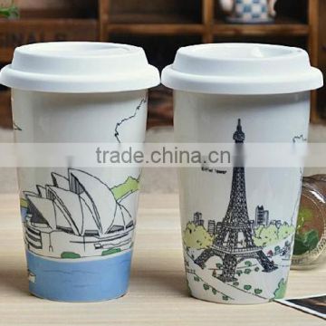 High Quality Factory Price clear pyrex glass coffee cup