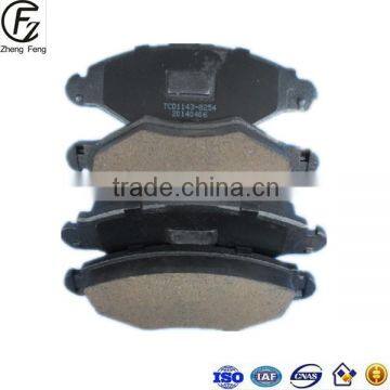 brake pads set High quality car disc brake pad China factory wholesale FMSI D1143-8254