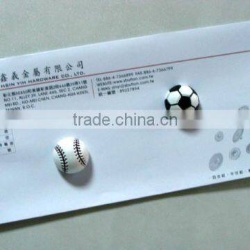 3D Basketball Fridge Magnets Magnetic Button