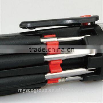 8 IN 1 Multi-screwdriver Torch/Hand Tool Sets photo-5