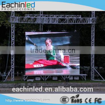 full color P8 outdoor led panel rental led screen big led display for rental