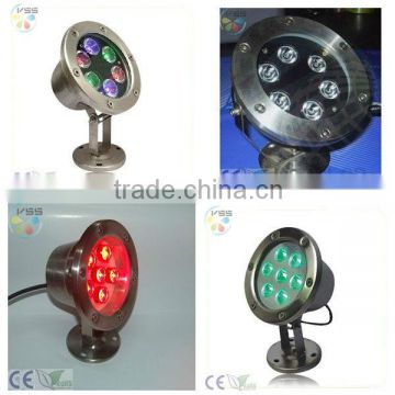 6w,12w underwater cordless small led decoration lamp