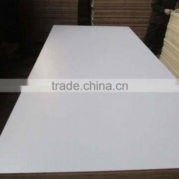 one faced white hpl laminated plywood